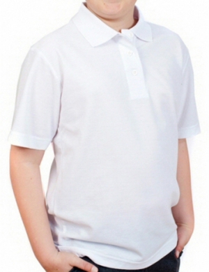 Woodbank Polo Shirt - White (Nursery - Year 5)